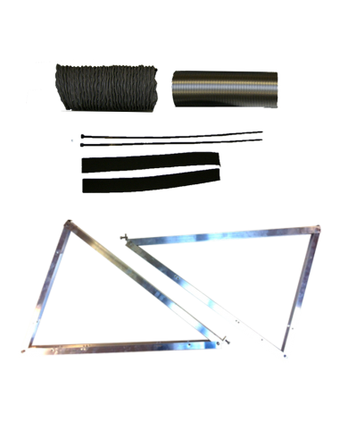 Wall Angle Kit SV3, SV7 & SV14-Wall kits-solarventi.store