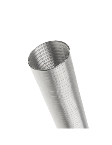 Tubo aluminio flexible Ø200mm 4m-Tubos y Aislamiento-solarventi.store