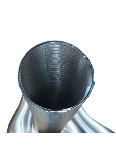 Tubo aluminio flexible Ø110mm 5m-Tubos y Aislamiento-solarventi.store